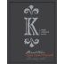 Kudos Zena Crown Vineyard K Pinot Noir 2014 Front Label