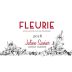 Domaine Julien Sunier Beaujolais Fleurie 2016 Front Label