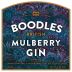Boodles Mulberry London Dry Gin Front Label