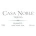 Casa Noble Crystal Blanco Tequila Front Label