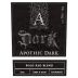 Apothic Dark Red Blend 2021 Front Label