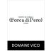 Domaine Vico Forca di Pero Rouge 2022  Front Label