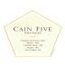 Cain Five 1999 Front Label