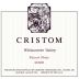 Cristom Willamette Valley Pinot Noir 2020 Front Label