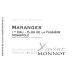 Xavier Monnot Maranges Clos de la Fussiere Premier Cru Monopole 2021 Front Label