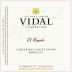 Vidal Wines El Legado Cabernet Sauvignon Blend Gimblett Gravels 2016 Front Label