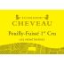 Domaine Cheveau Pouilly-Fuisse Pouilly Premier Cru 2021 Front Label