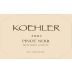 Koehler Winery Pinot Noir 2001 Front Label