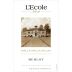 L'Ecole 41 Walla Walla Valley Estate Merlot 2015 Front Label