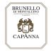 Capanna Brunello di Montalcino 2016 Front Label