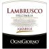 Zonin OgniGiorno Amabile Lambrusco Front Label