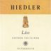 Hiedler Loss Gruner Veltliner 2019 Front Label