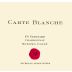 Carte Blanche Chardonnay 2012 Front Label