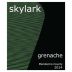 Skylark Grenache 2014 Front Label