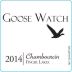 Goose Watch Winery Chambourcin 2014 Front Label
