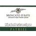 Patrizi Moscato d'Asti 2021 Front Label