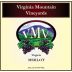 Virginia Mountain Vineyards Merlot 2009 Front Label