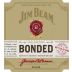 Jim Beam Bonded Kentucky Straight Bourbon Whiskey Front Label