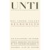 Unti Segromigno Red Blend 2003 Front Label
