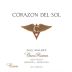 Corazon del Sol Malbec Los Chacayes Gran Reserva Revana Vineyard 2015 Front Label