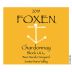 Foxen Block UU Bien Nacido Vineyard Chardonnay 2019 Front Label