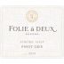 Folie a Deux Sonoma Coast Pinot Gris 2019 Front Label