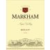 Markham Merlot 2016 Front Label
