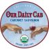 Our Daily Cabernet Sauvignon 2019 Front Label