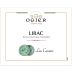 Ogier Lirac Lou Camine Rouge 2018 Front Label