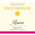 Waterbrook Reserve Riesling 2014 Front Label