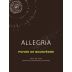 Allegria Poivre de Mourvedre 2014 Front Label