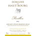 Domaine du Haut Bourg Muscadet Cotes de Grandlieu Pavillion 2013 Front Label