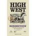 High West Distillery Rendezvous Rye Whiskey Front Label