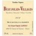 Domaine Jean-Claude Lapalu Beaujolais-Villages Vieilles Vignes 2018 Front Label
