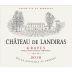 Chateau de Landiras 2018 Front Label