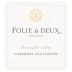 Folie a Deux Alexander Valley Cabernet Sauvignon 2022 Front Label
