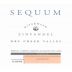 Sequum Riverwash Zinfandel 2010 Front Label