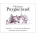 Chateau Puygueraud 2021 Front Label