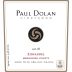 Paul Dolan Vineyards Organically Grown Zinfandel 2018 Front Label