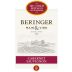 Beringer Main & Vine Cabernet Sauvignon Front Label