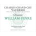 William Fevre Chablis Vaudesir Grand Cru 2020 Front Label