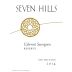 Seven Hills Winery Reserve Cabernet Sauvignon 2014 Front Label