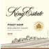 King Estate Willamette Valley Pinot Noir 2018 Front Label