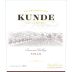 Kunde Syrah 2016 Front Label