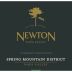 Newton Single Vineyard Spring Mountain Cabernet Sauvignon 2016 Front Label