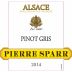Pierre Sparr Alsace Selection Pinot Gris 2014 Front Label
