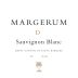 Margerum D Sauvignon Blanc 2016 Front Label