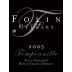 Folin Cellars Tempranillo 2005 Front Label