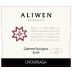 Undurraga Aliwen Reserva Cabernet Sauvignon Shiraz 2006 Front Label