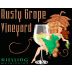 Rusty Grape Vineyards Dry Riesling 2014 Front Label